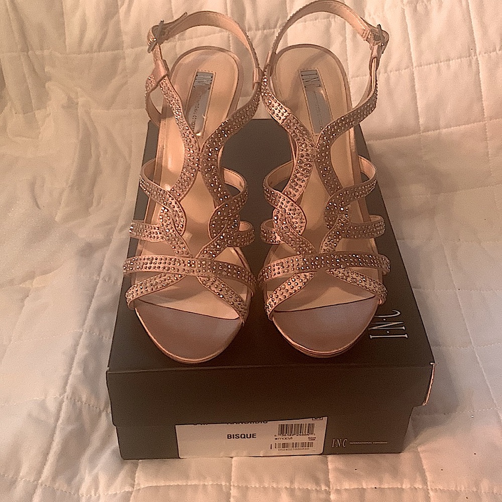 Dress Sandals Straps / Rhinestone - Picture 2 of 6